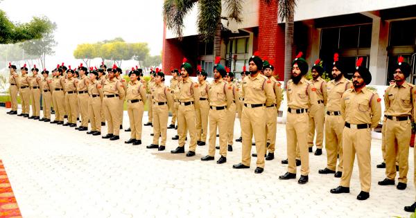 NCC Cadets in Celebration of Republic Day on 26-1-2023